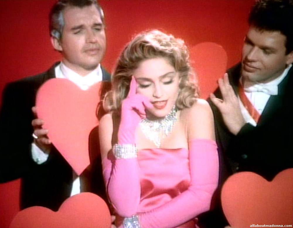 Madonna in Material Girl Video