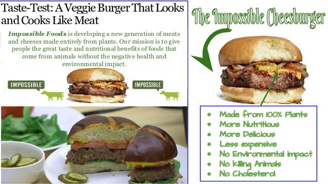 Impossible Cheeseburger