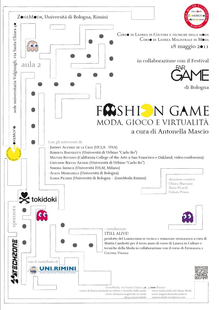 ZoneModa Fashion Game ZoneModa studiare moda all'Università di Bologna