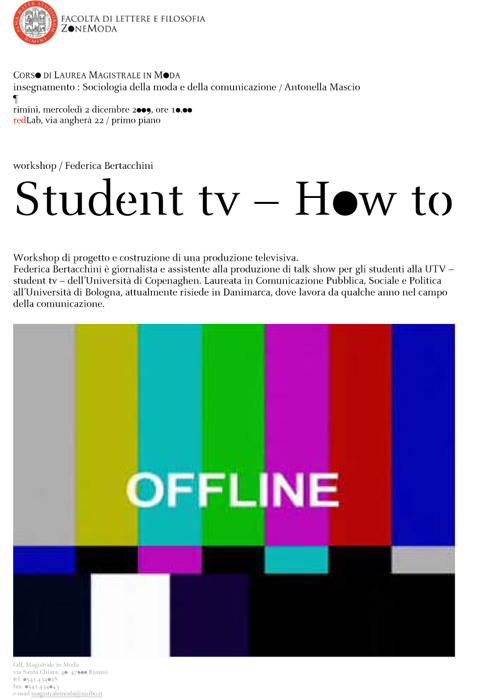 Student tv – How to