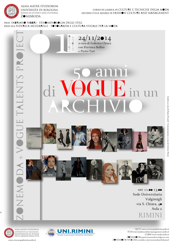 Vogue project 50 ANNI DI VOGUE IN UN ARCHIVIO ZoneModa