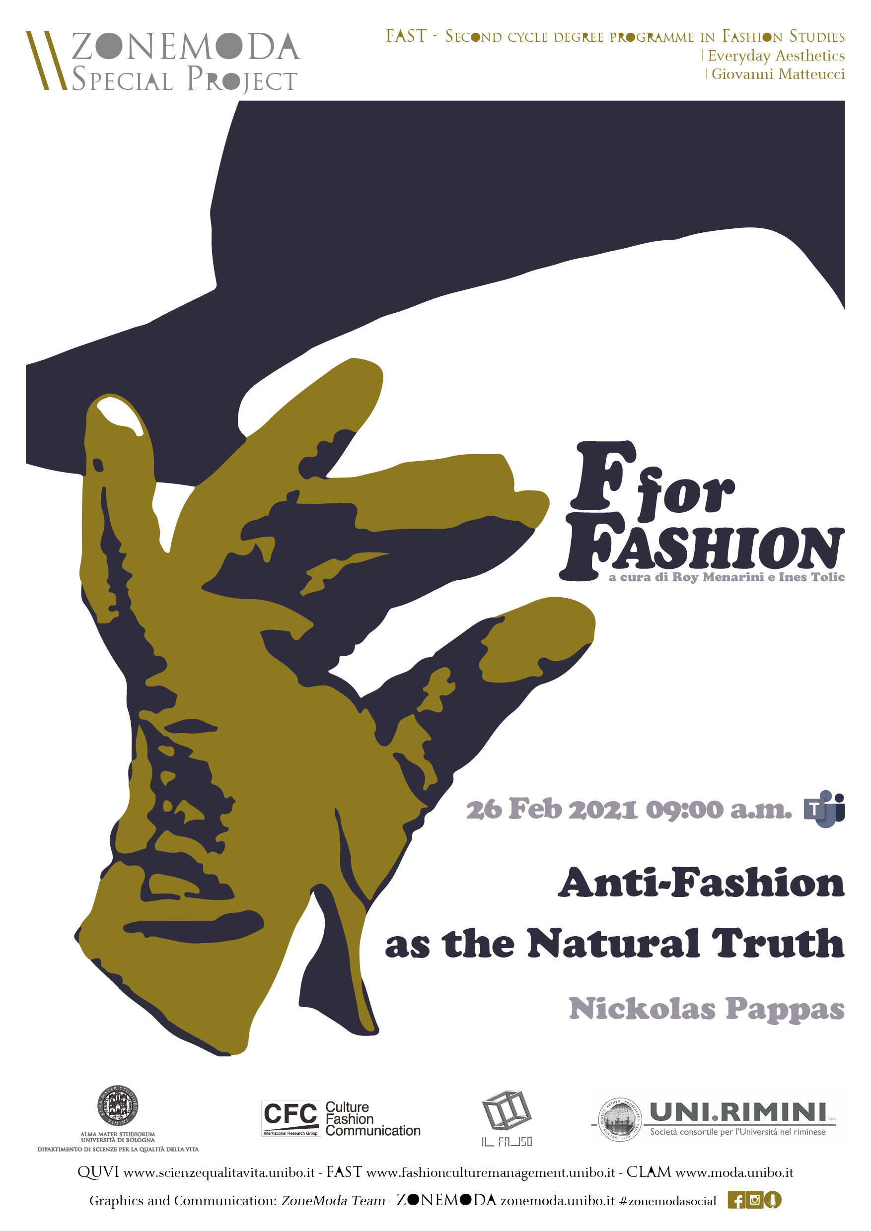 F for Fashion Anti-fashion as the natural truth