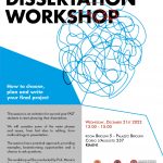 DISSERTATION WORKSHOP How to choose, plan and write your final project